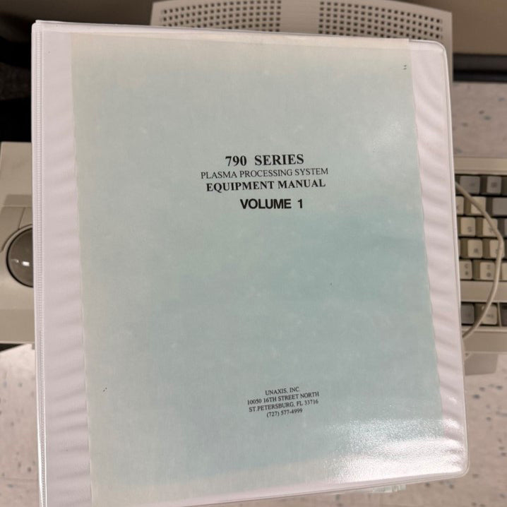 Plasmatherm / Unaxis 790 RIE (Reactive Ion Etcher)