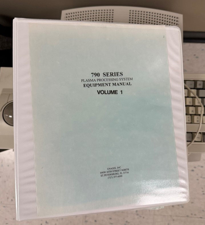 Plasmatherm / Unaxis 790 RIE (Reactive Ion Etcher)