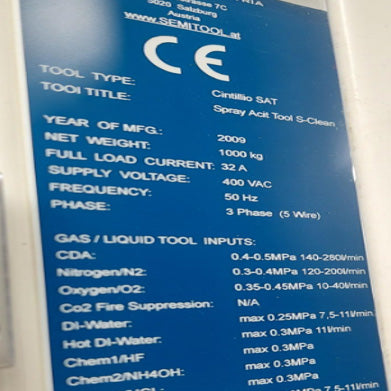 OEM Group Cintillio SAT (Spray Acid Tool)