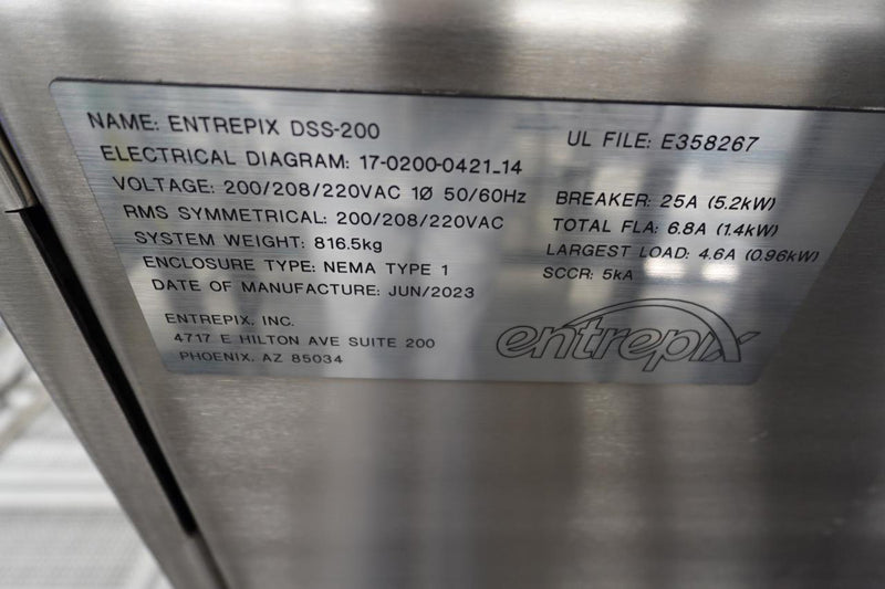 Ontrak DSS 200 Series II Post CMP Scrubber (Chemical Mechanical Polisher)