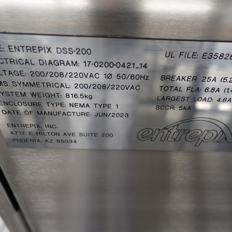 Ontrak DSS 200 Series II Post CMP Scrubber (Chemical Mechanical Polisher)