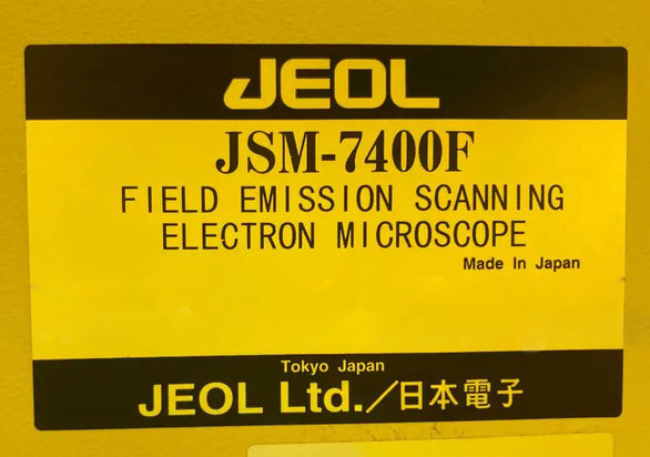 Jeol JSM 7400 F FE-SEM (Field Emission Scanning Electron Microscope)