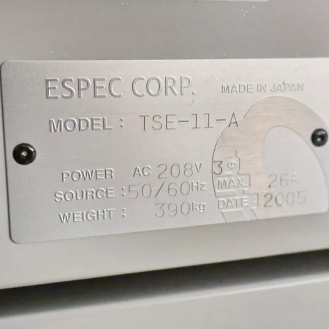 ESPEC TSE 11 A Thermal Shock Chamber