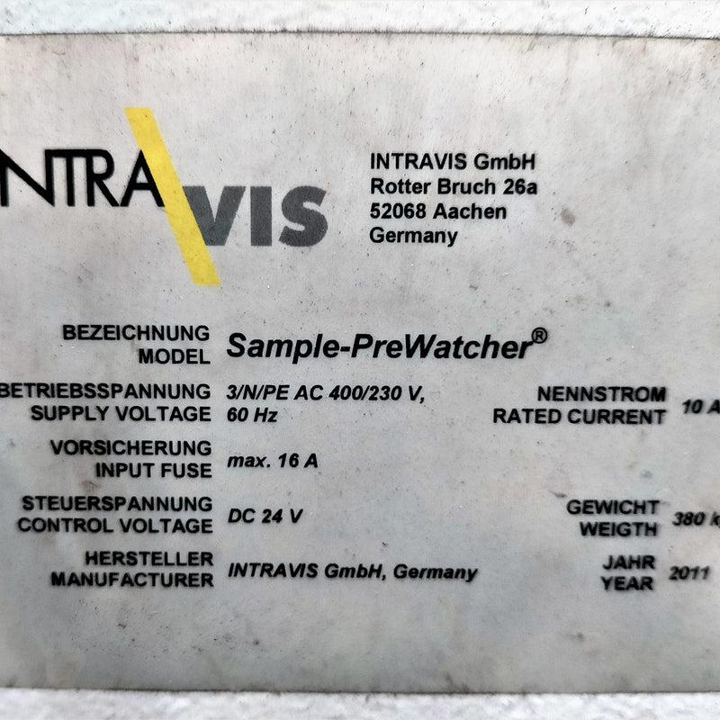 Intravis Sample-PreWatcher