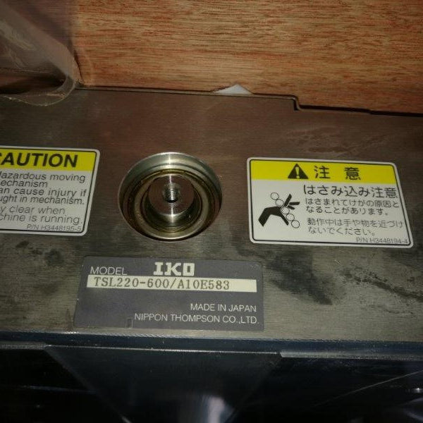IKO Nippon Thompson TSL 220 600 / A 10 E 583 Robot Track