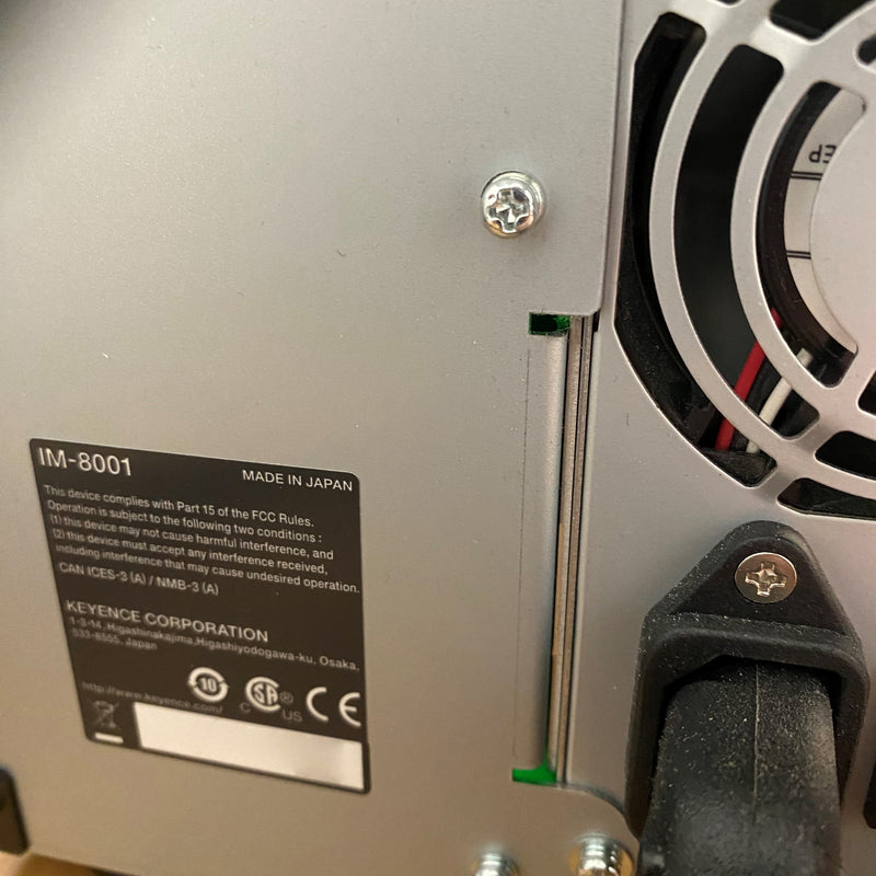 Keyence IM 8020 Image Dimension Measurement System