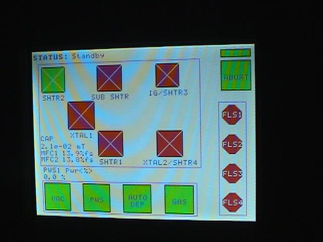 Kurt J Lesker Pentacene PVD 75 Sputtering System