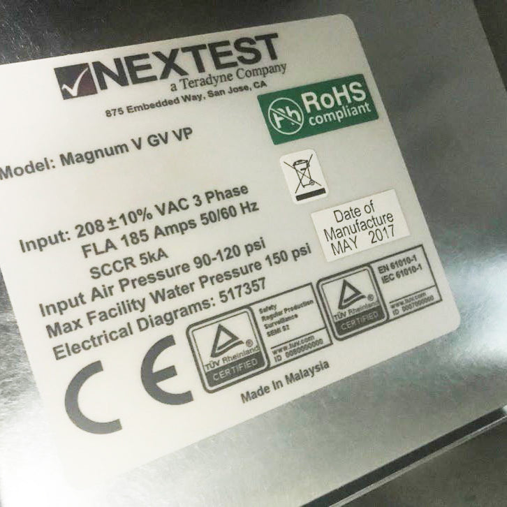 Teradyne / Nextest Magnum V GV VP Test System