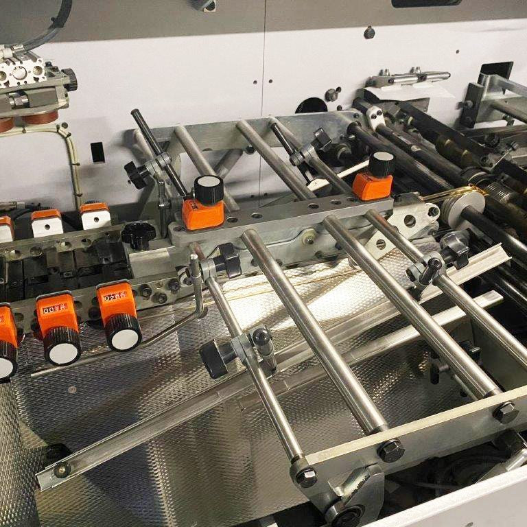 Meccanotecnica Aster Universe Automatic Folding & Book-Thread Stitching Machine