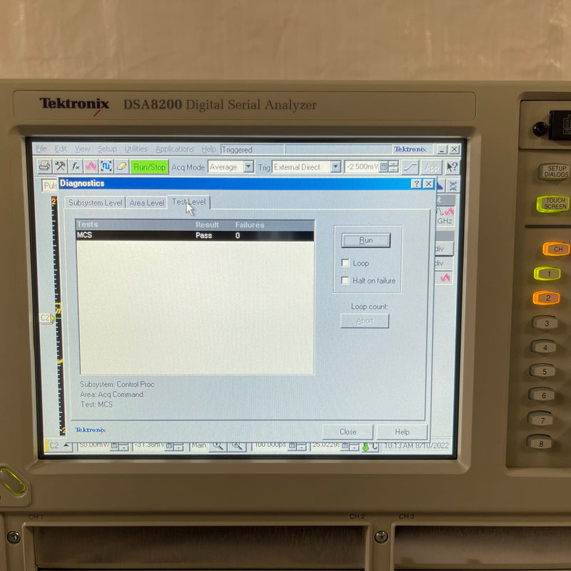 Tektronix DSA 8200 Digital Serial Analyzer