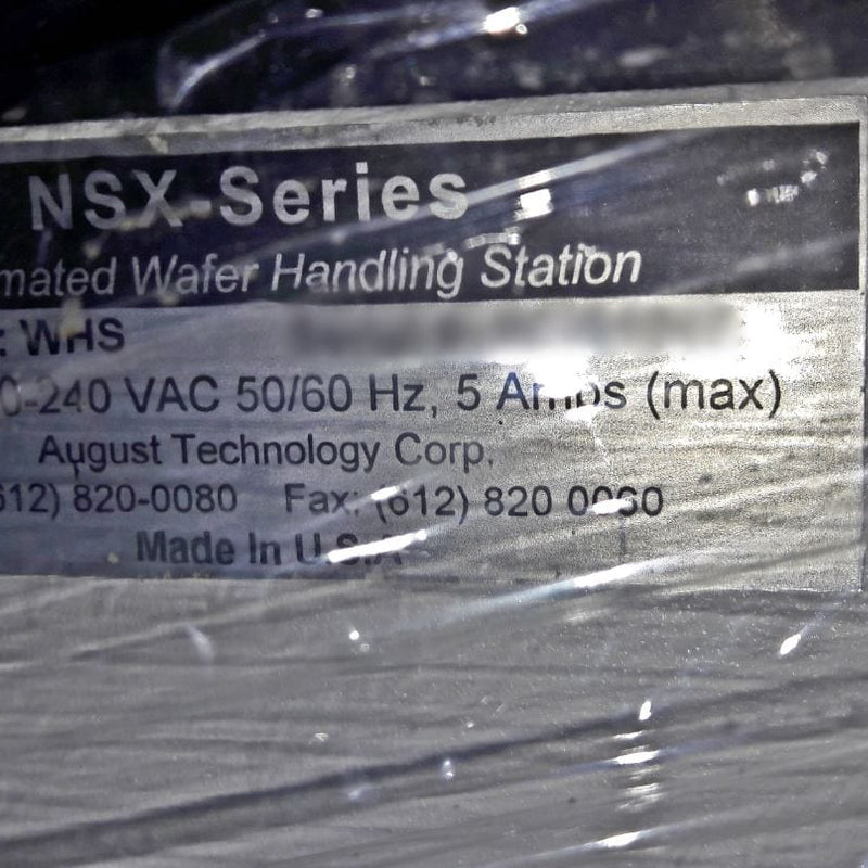 ONTO / Rudolph / August NSX 90 Automatic Defect Inspection Machine