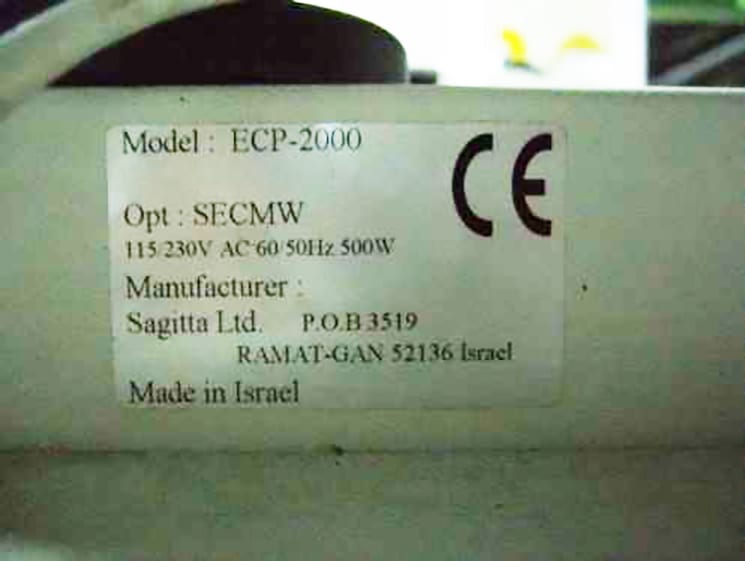 Sagitta ECP 2000 Cross Section System