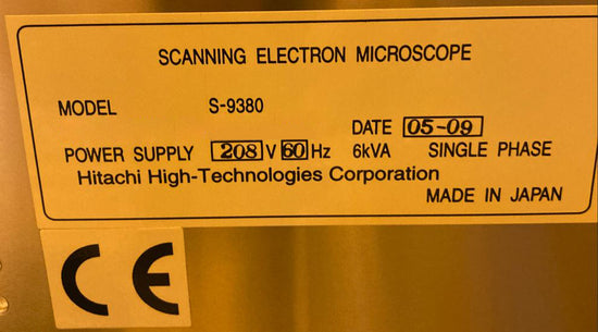 Hitachi S 9380 CD-SEM (Critical Dimension Scanning Electron Microscope)