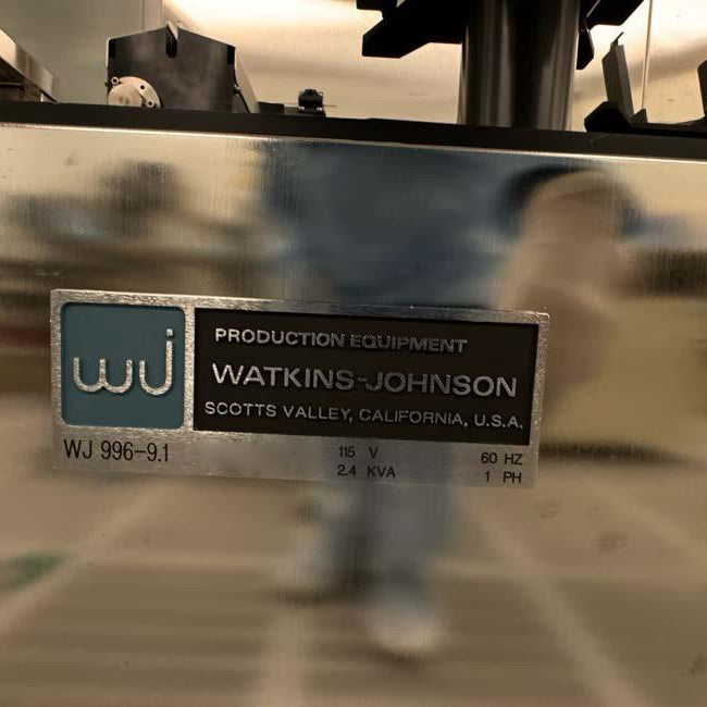 Watkins Johnson (WJ) TEOS 999 CVD (Chemical Vapor Deposition)