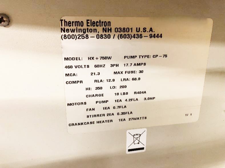 Neslab HX 750 W Recirculating Water Chiller