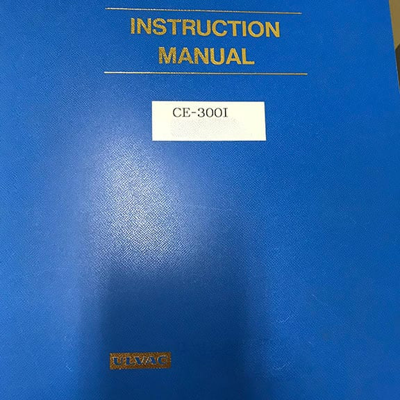 Ulvac CE 300 i ICP Etcher (Inductively Coupled Plasma)