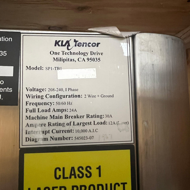 KLA Surfscan SP 1 TBI Particle Defect System