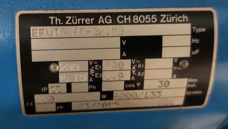 Oerlikon Balzers BAK 1052 Evaporation System for Vacuum Coating