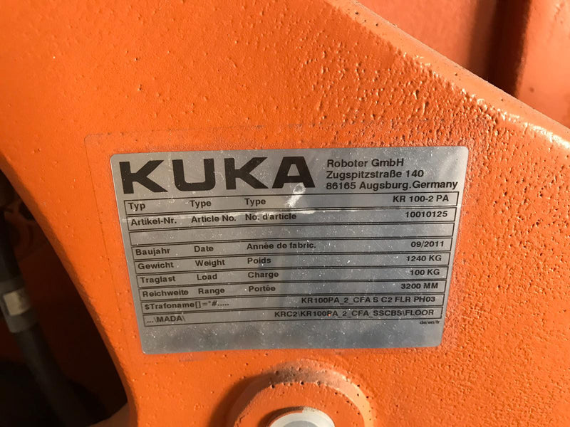 Kuka KR 100-2 PA Robot
