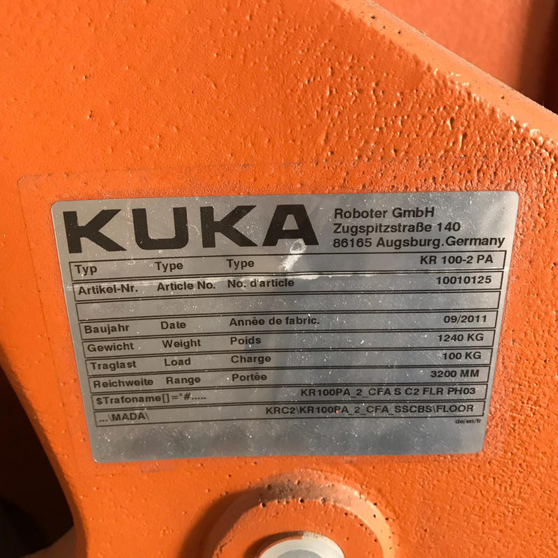 Kuka KR 100-2 PA Robot
