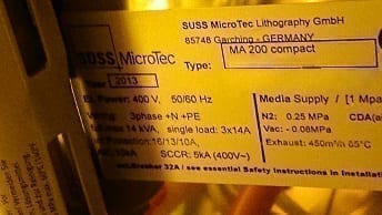 SUSS MA 200 Compact Mask Aligner