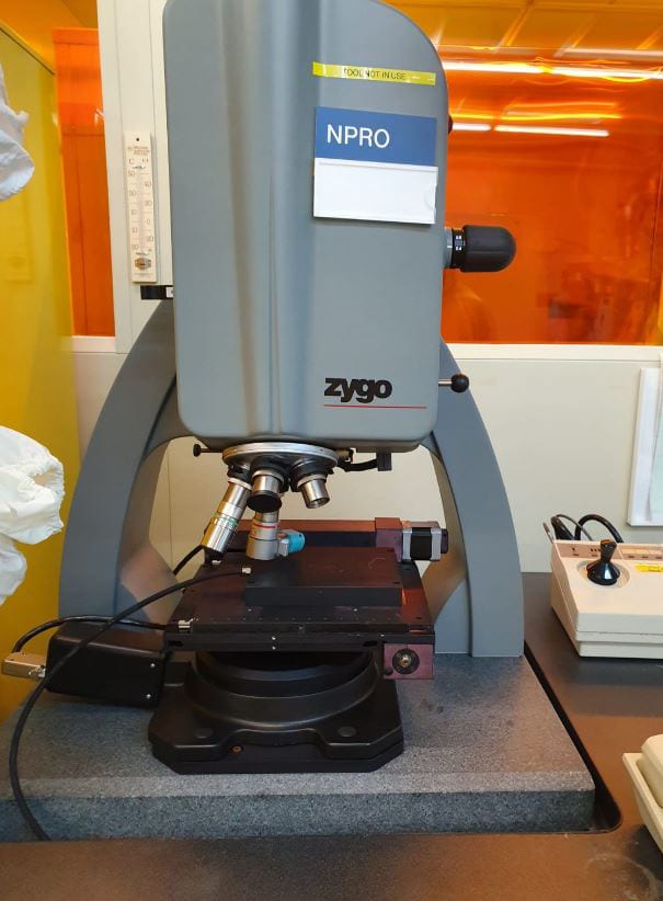 Zygo Newview 5000 Optical Profilometer