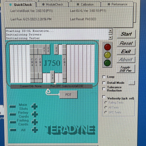 Teradyne J 750 Tester