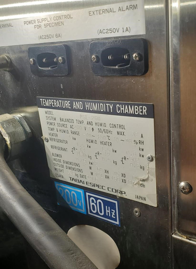 Tabia PSL 2 GM Low Temperature Chamber