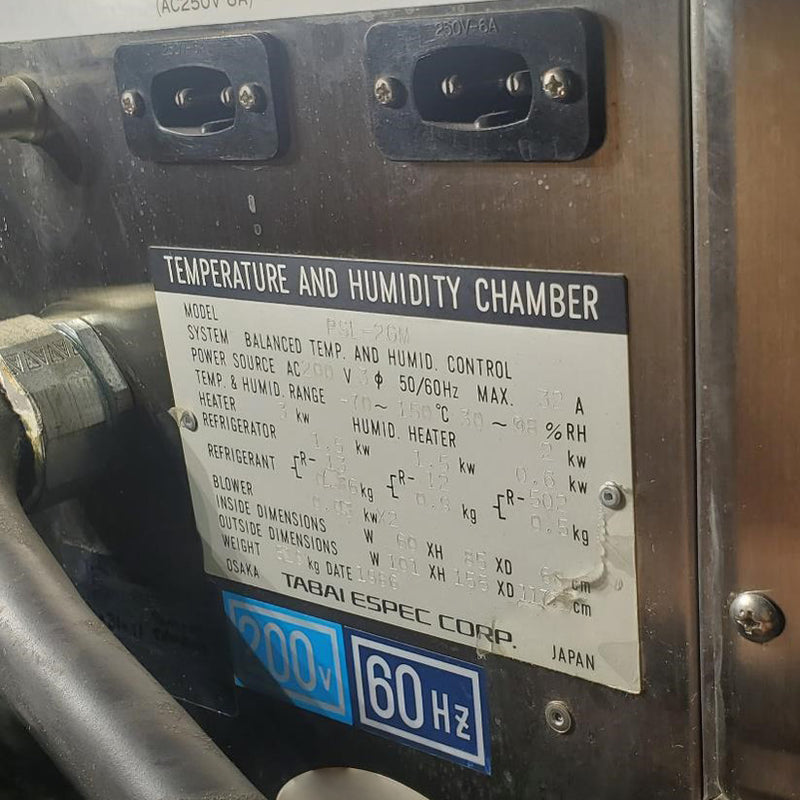 Tabia PSL 2 GM Low Temperature Chamber