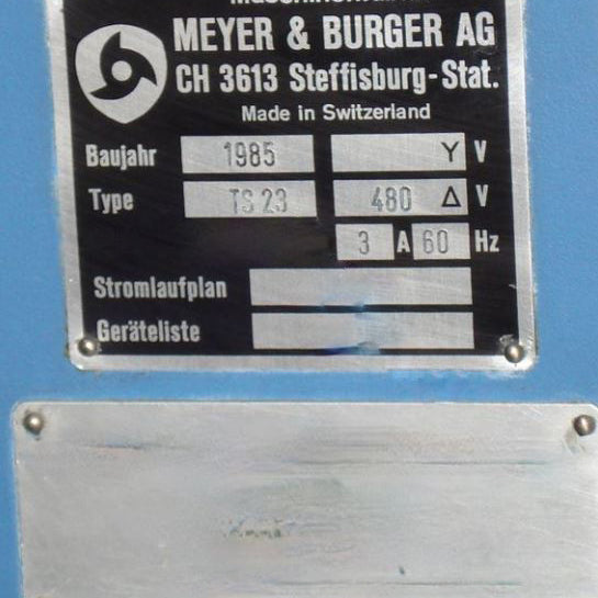 Meyer Burger TS 23 ID Saw