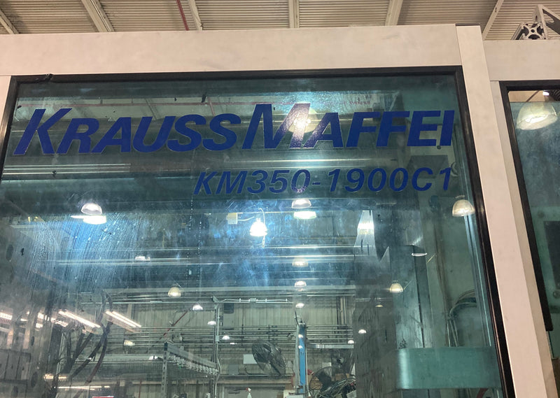 Krauss Maffei 350 1900 C 1 Molding Press