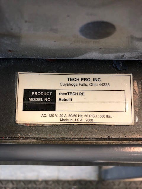 Tech Pro Rheotech RE Oscillating Die Rheometer (ODR)