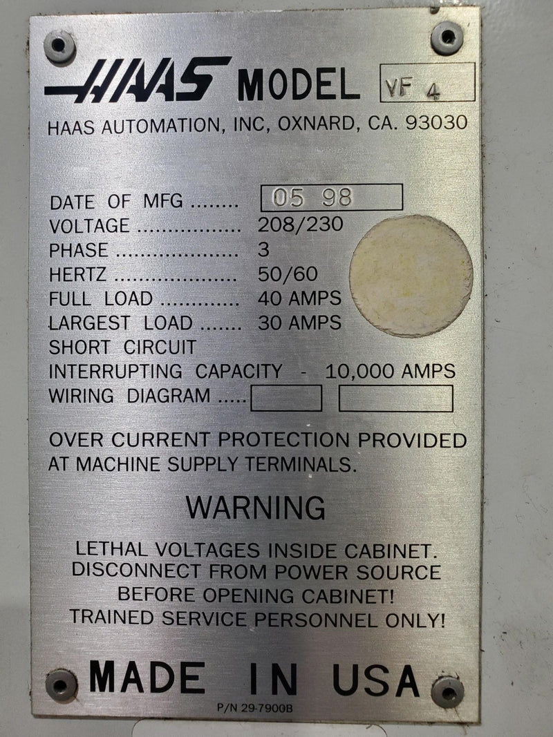 Haas VF 4