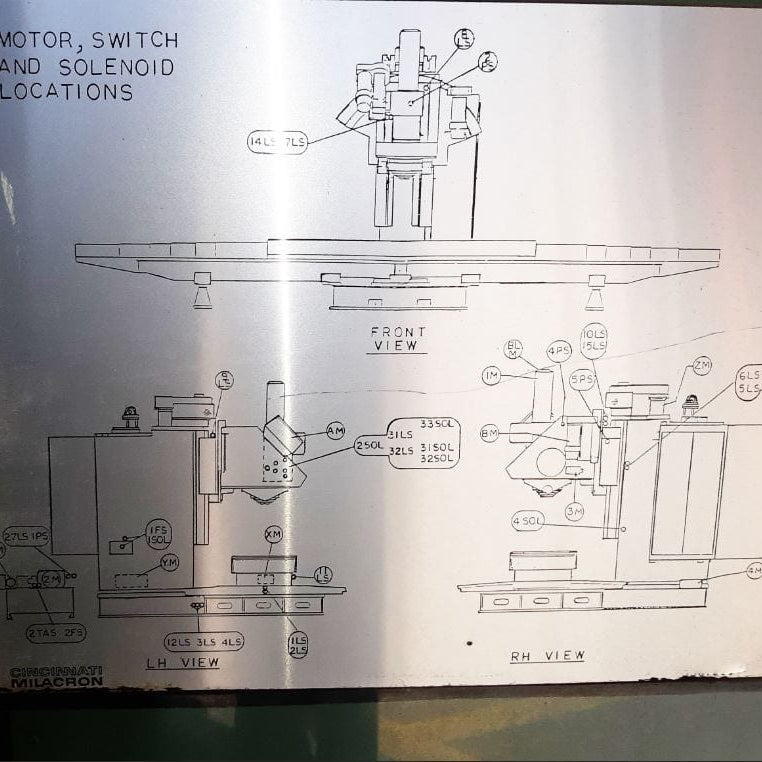 Cincinnati 20 V Profiler Vertical Mill