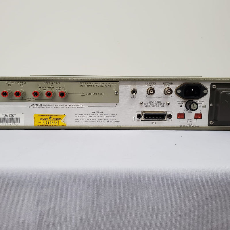 Agilent 3457 A DMM (Digital Multimeter)