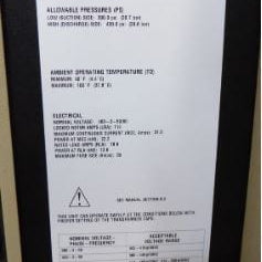 Polycold PFC 1101 LT Cryogenic Refrigeration Unit