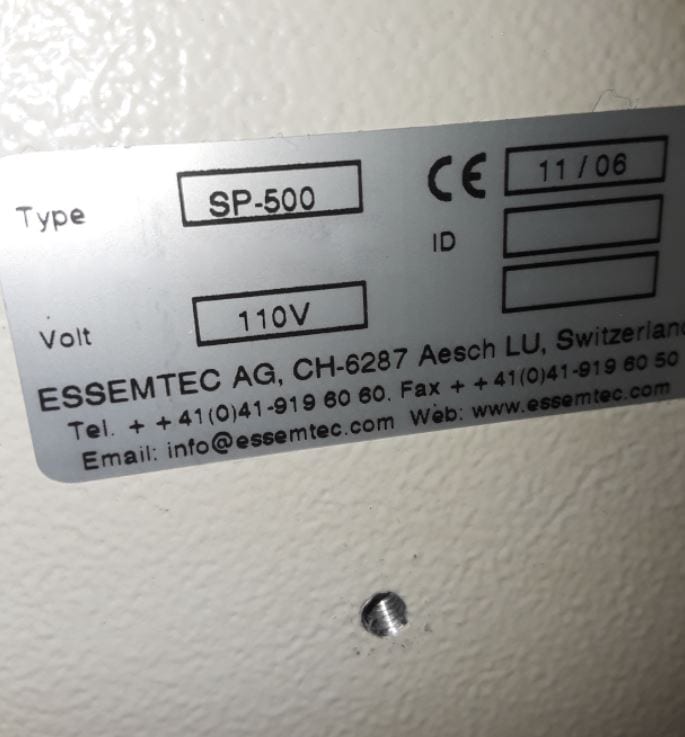 Essemtec SP 500 Screen Printer