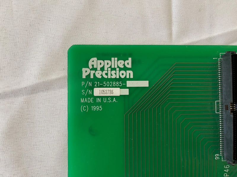 Applied Precision P/N 21-502885 / 20-502885-000 Card Interfacing Board