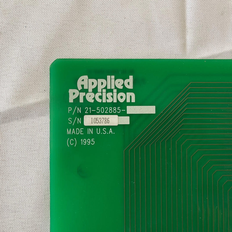 Applied Precision P/N 21-502885 / 20-502885-000 Card Interfacing Board