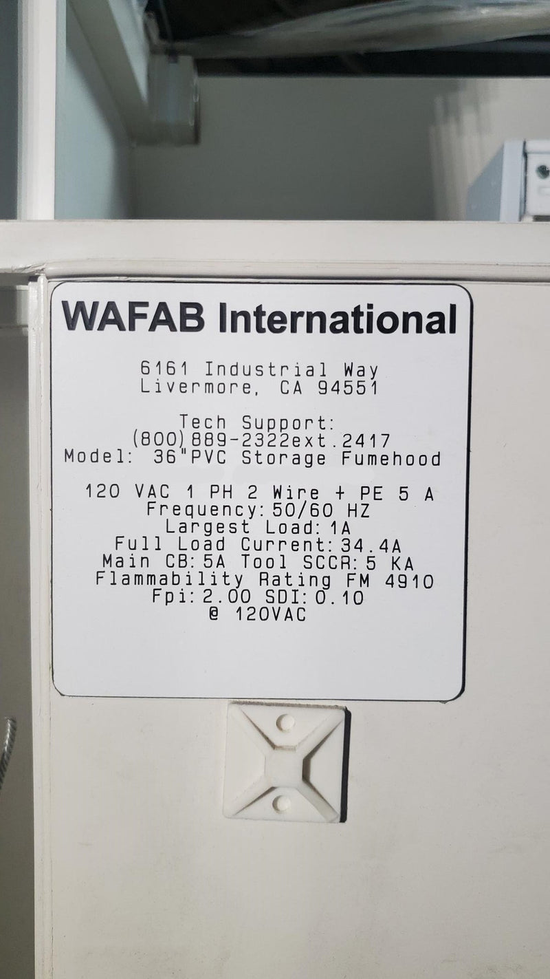 Wafab PVC Mixing Hood