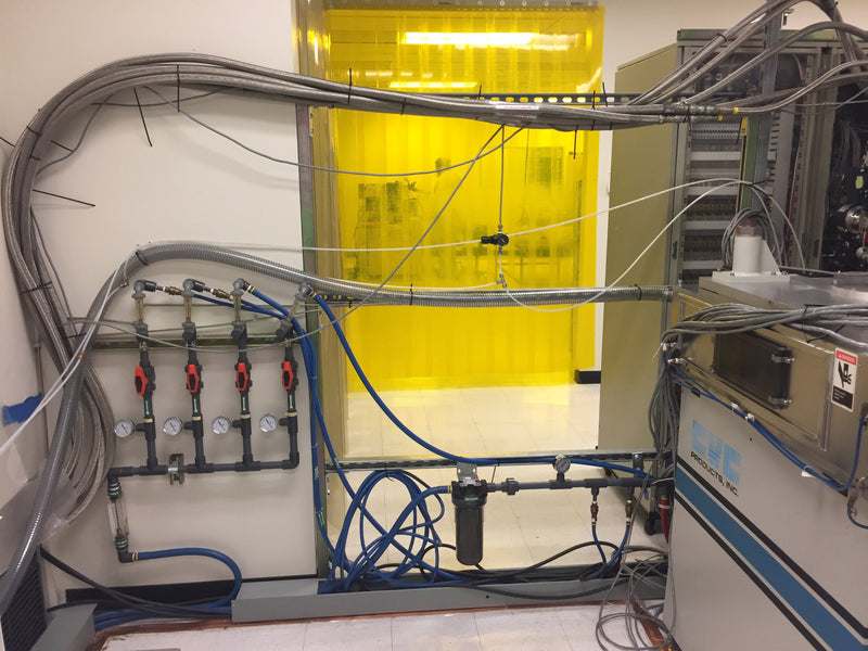 CVC 2800 LL Load Lock Dual Process Chamber Sputtering System
