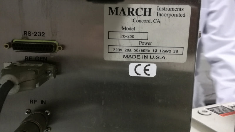 March PX 250 Plasma Etcher