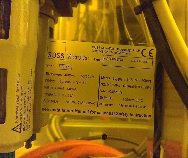 SUSS MA 200 Gen 3 Mask Aligner – Bridge Tronic Global