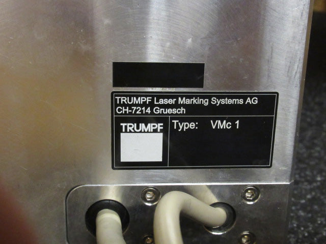 Trumpf Vectormark VMc 1 Laser Head