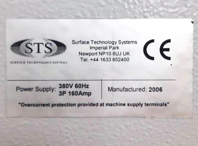 SPTS / STS CPX Pegasus Etcher
