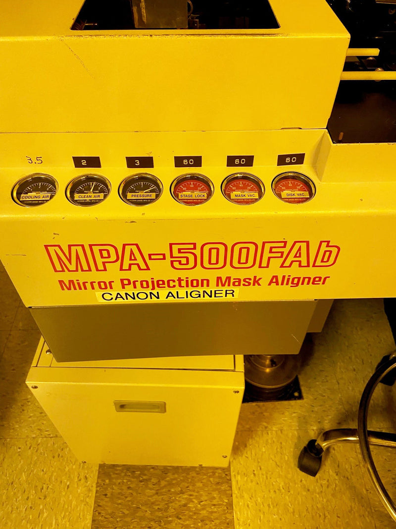 Canon MPA 500 Fab Mirror Projection Mask Aligner