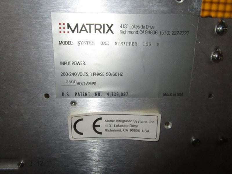 Matrix System One 105 E Stripper