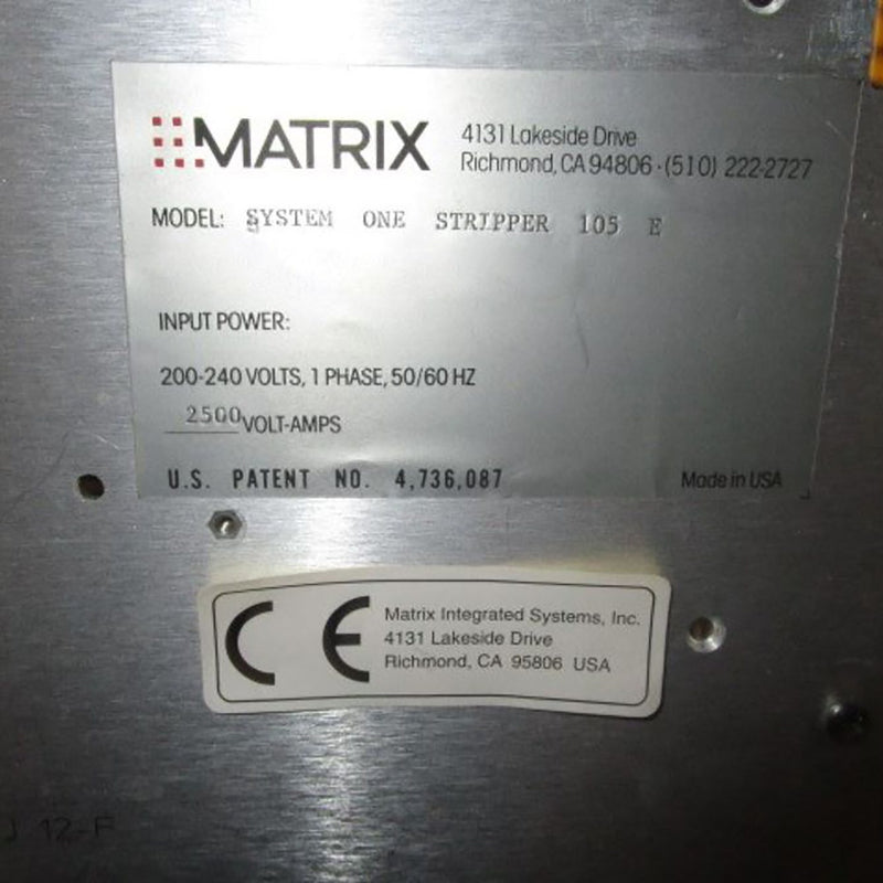 Matrix System One 105 E Stripper