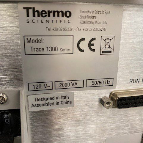 Thermo Scientific Trace 1300 / 1310 GC (Gas Chromatography)