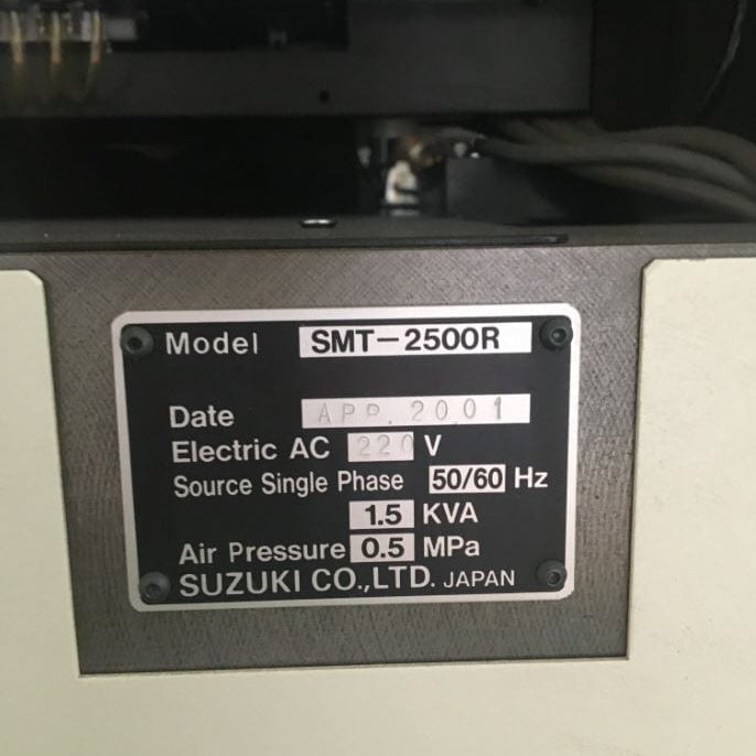 Suzuki SMT 2500 Pick and Place